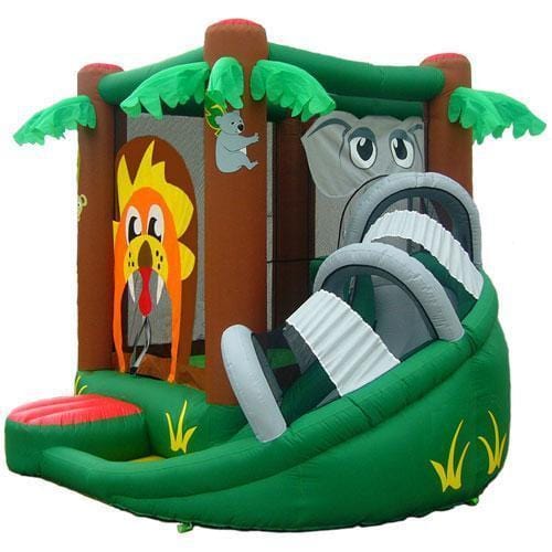 KidWise Safari Bounce House With Slide