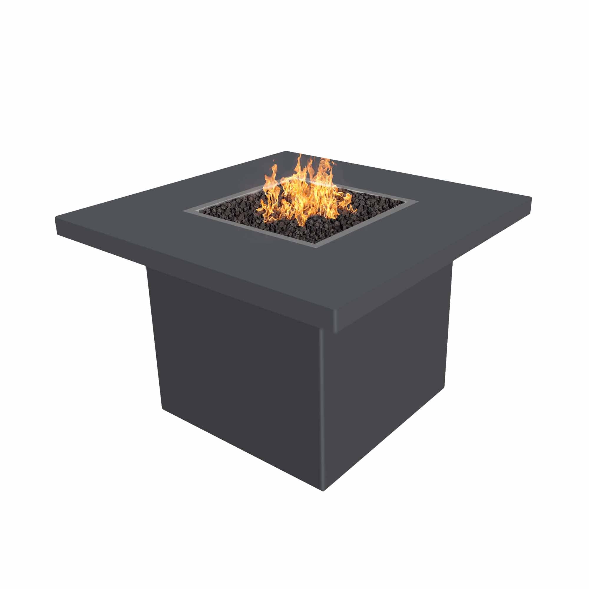 The Outdoor Plus Bella 36" Powder Coated Fire Pit Table - Backyard Marketplace