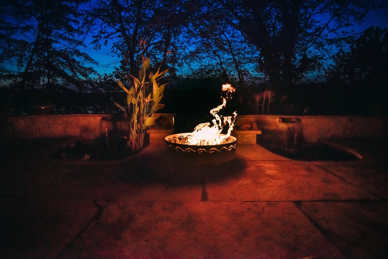 Fire Pit Art Fire Surfer - Backyard Marketplace