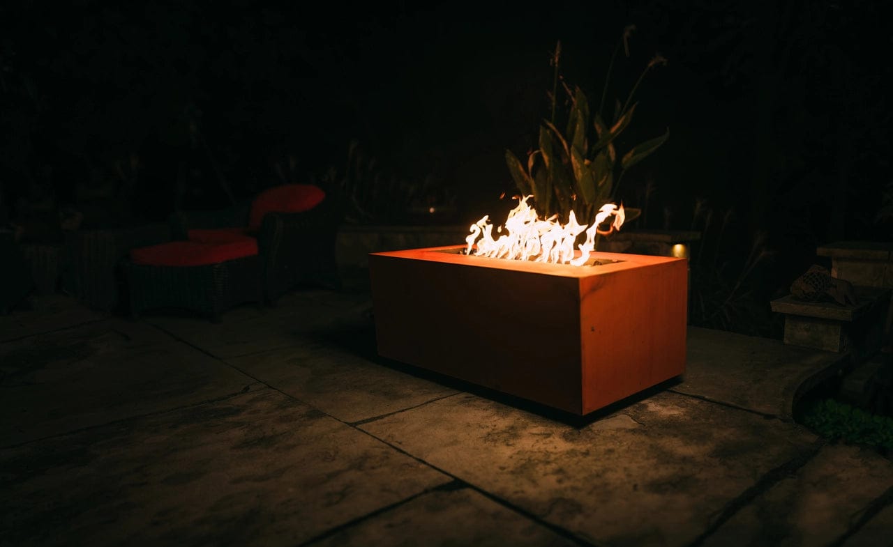 Fire Pit Art Linear 48" - Backyard Marketplace