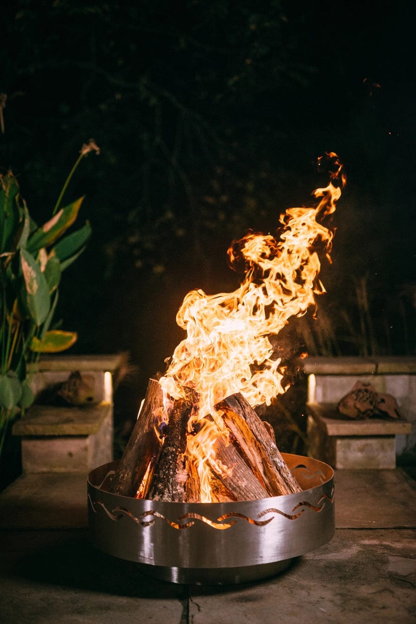 Fire Pit Art Fire Surfer - Backyard Marketplace