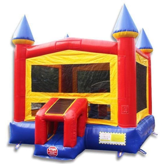 14'x14' Classic Castle Commercial Moonwalk Bounce House