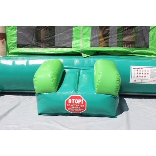 14' Palm Tree Commercial Moonwalk Bounce House - Backyard Marketplace