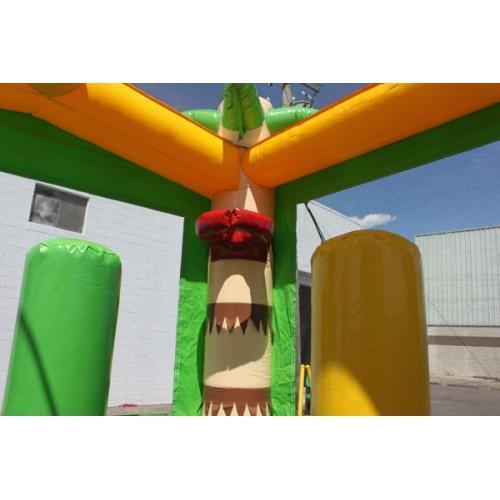 14' Palm Tree Commercial Moonwalk Bounce House - Backyard Marketplace