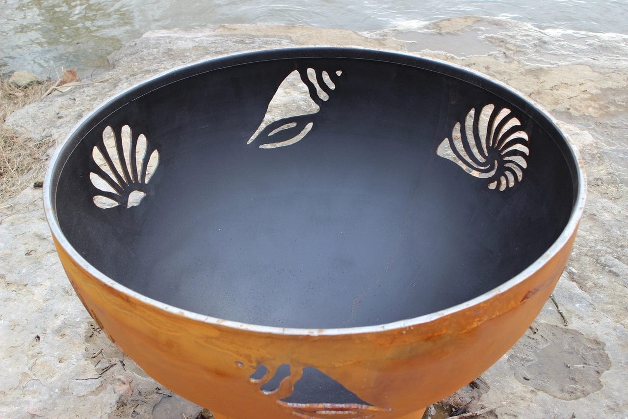 Fire Pit Art Beachcomber - Backyard Marketplace
