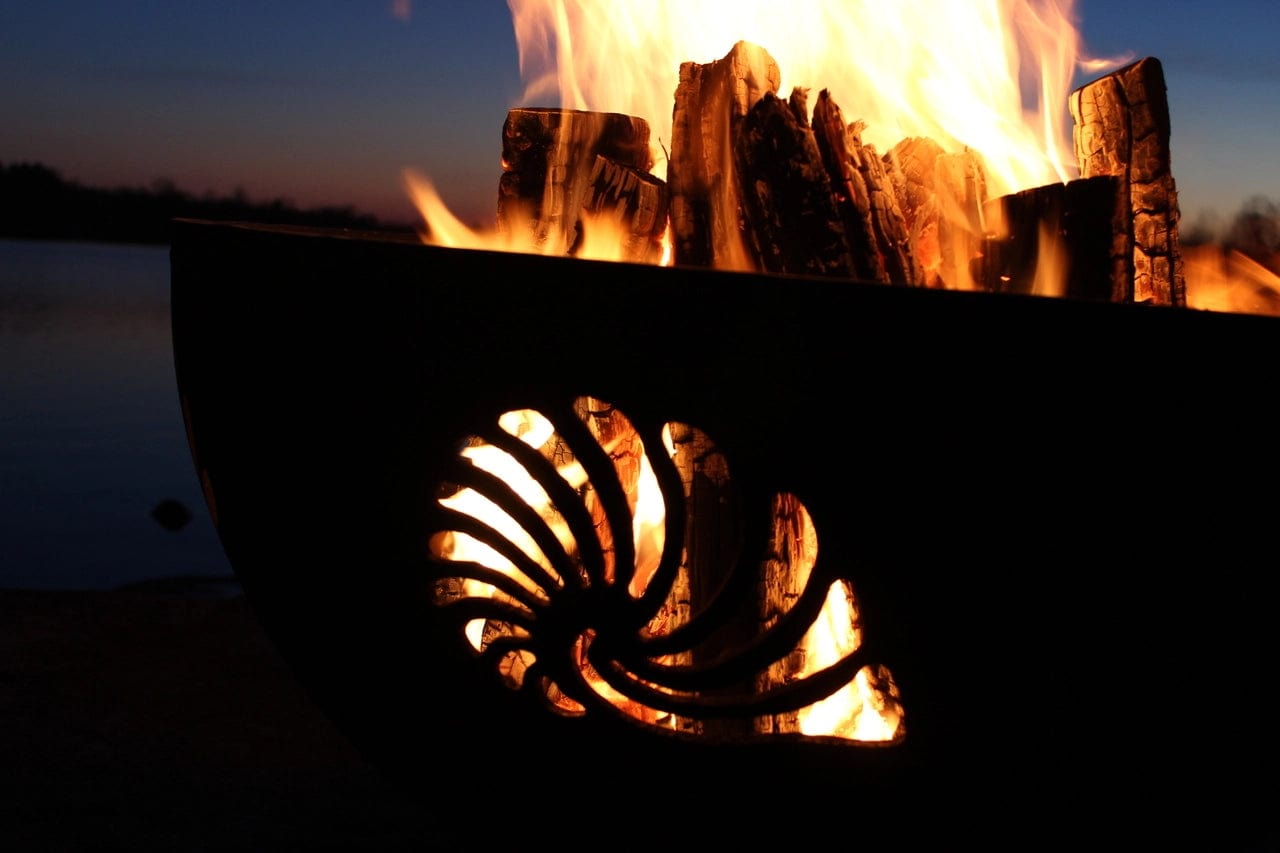 Fire Pit Art Beachcomber - Backyard Marketplace
