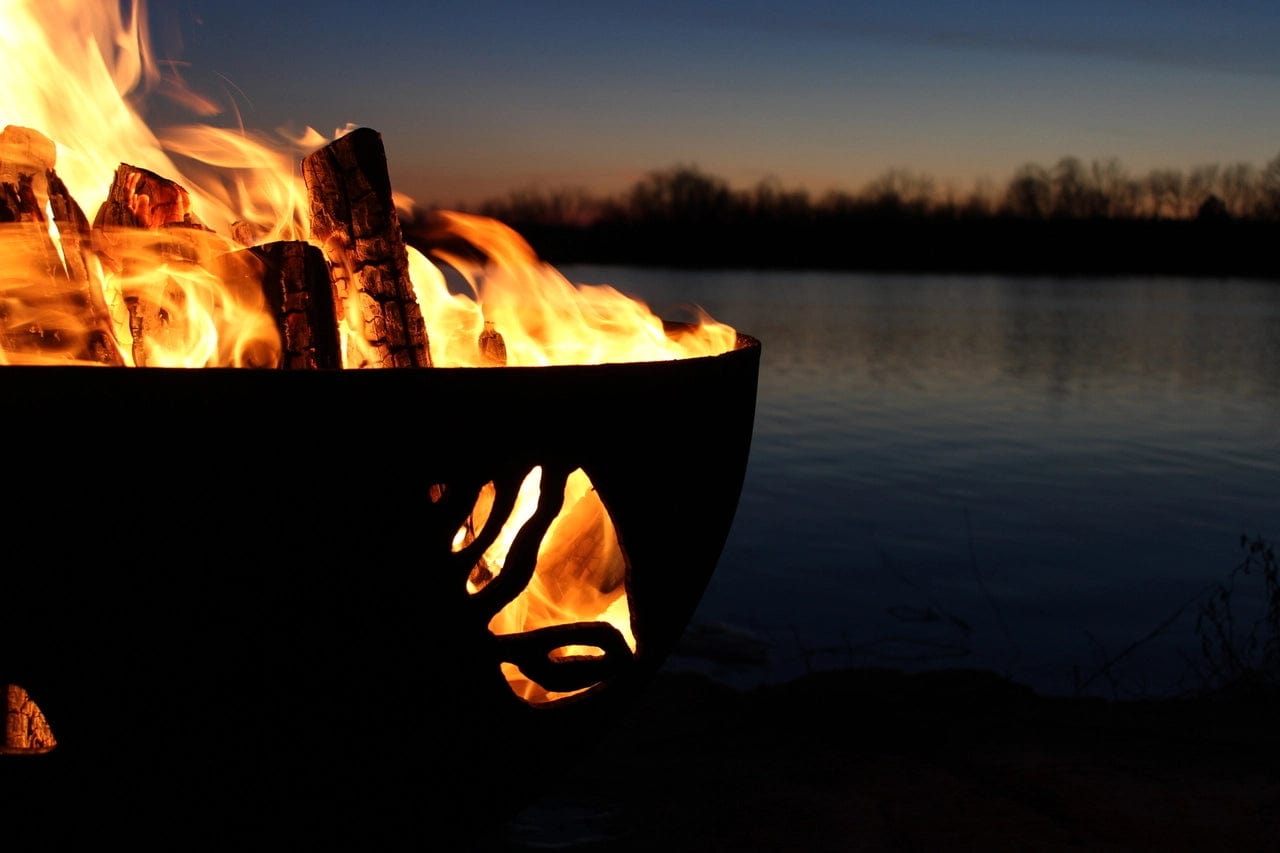 Fire Pit Art Beachcomber - Backyard Marketplace