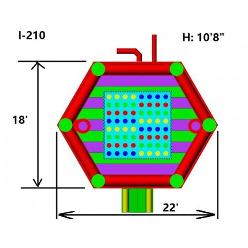 OctoDome 5 in 1 Commercial Bounce House
