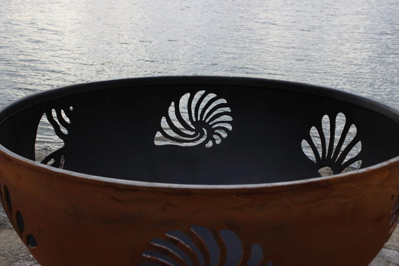 Fire Pit Art Beachcomber - Backyard Marketplace