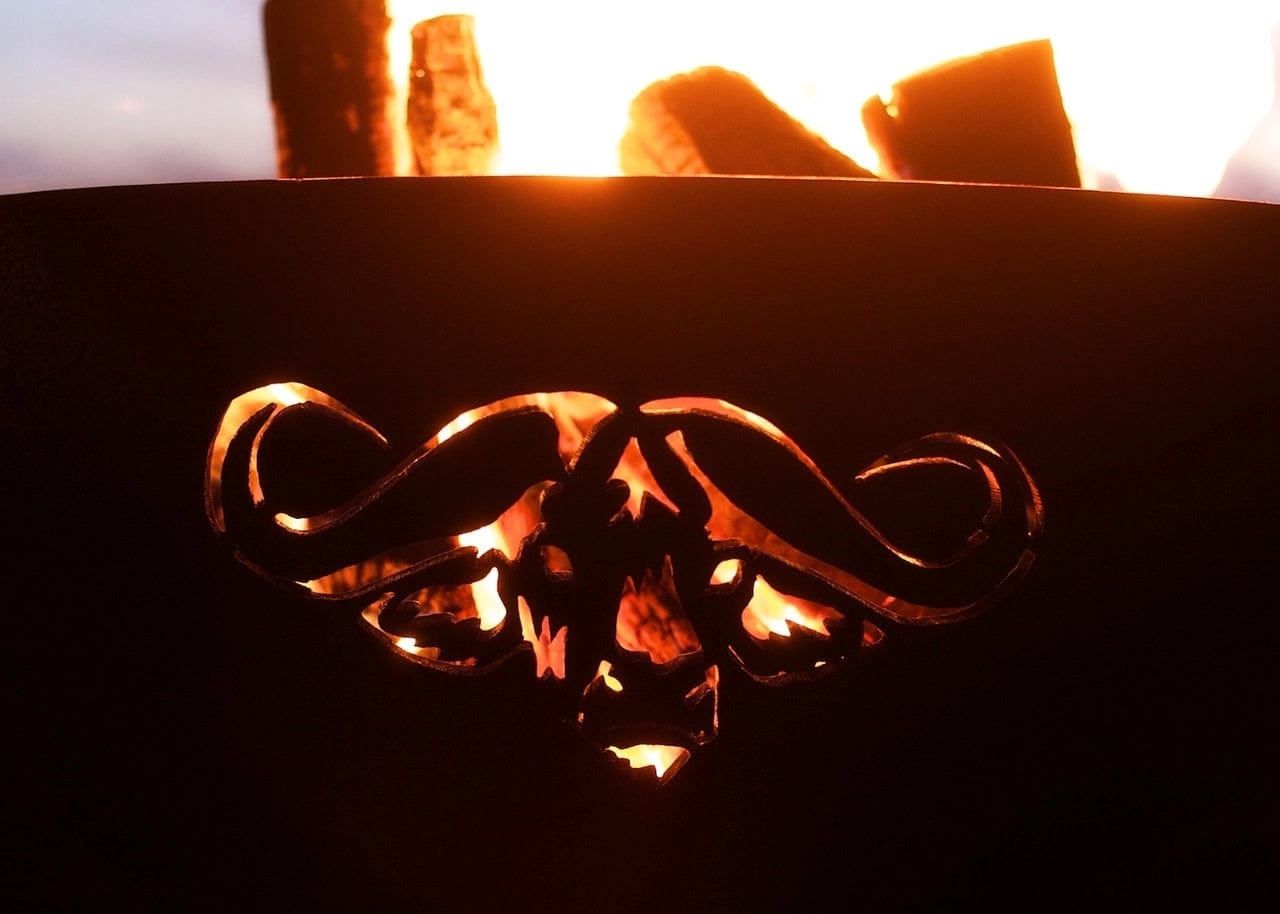 Fire Pit Art Africa's Big Five - Backyard Marketplace