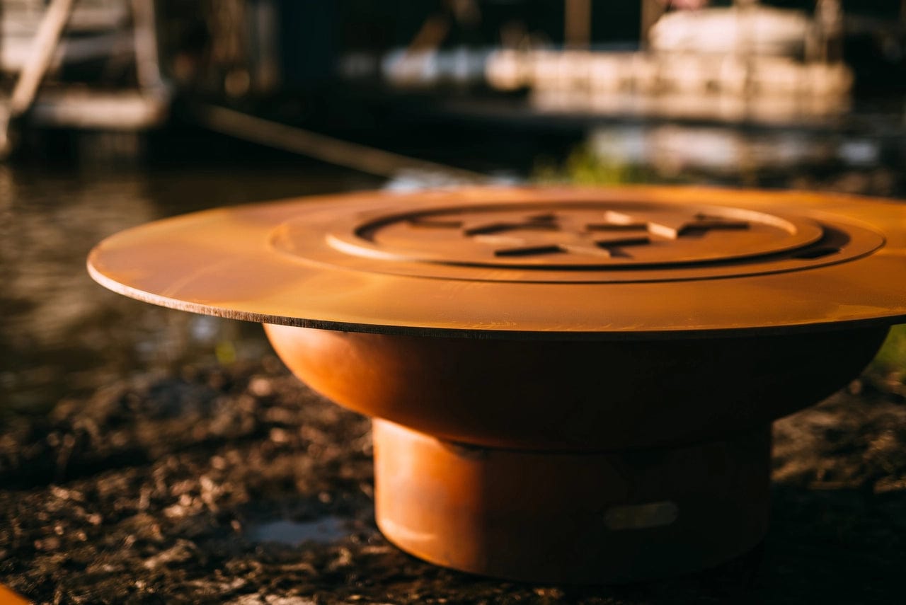 Fire Pit Art Magnum w/lid - Backyard Marketplace