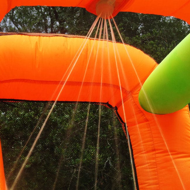 KidWise Endless Fun 11 in 1 Inflatable Bounce House with Waterslide - Backyard Marketplace