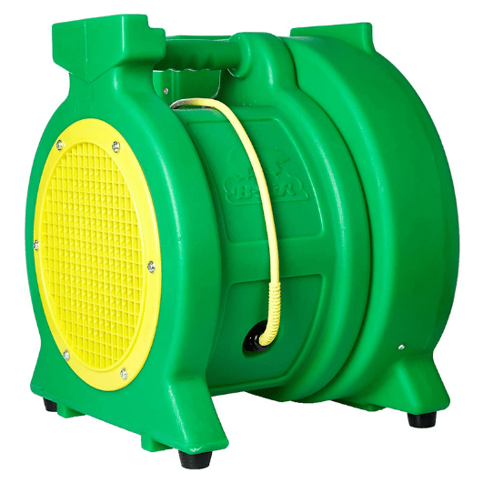 B-AIR Kodiak 1 HP Bounce House Blower, Green - Backyard Marketplace