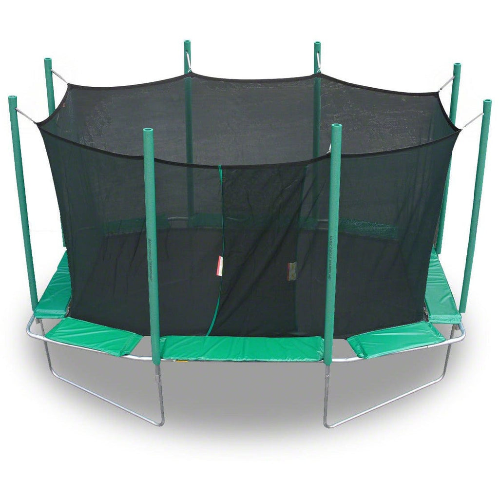 Magic Circle 9' x 14' Rectangle Trampoline With Safety Enclosure
