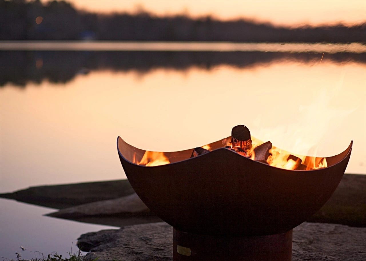 Fire Pit Art Manta Ray
