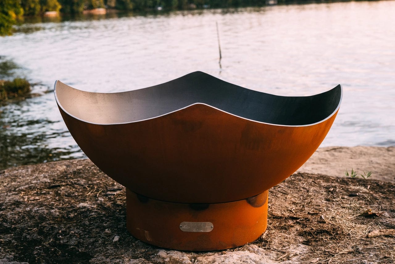 Fire Pit Art Manta Ray