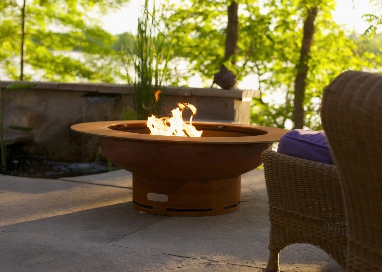 Fire Pit Art Saturn - Backyard Marketplace