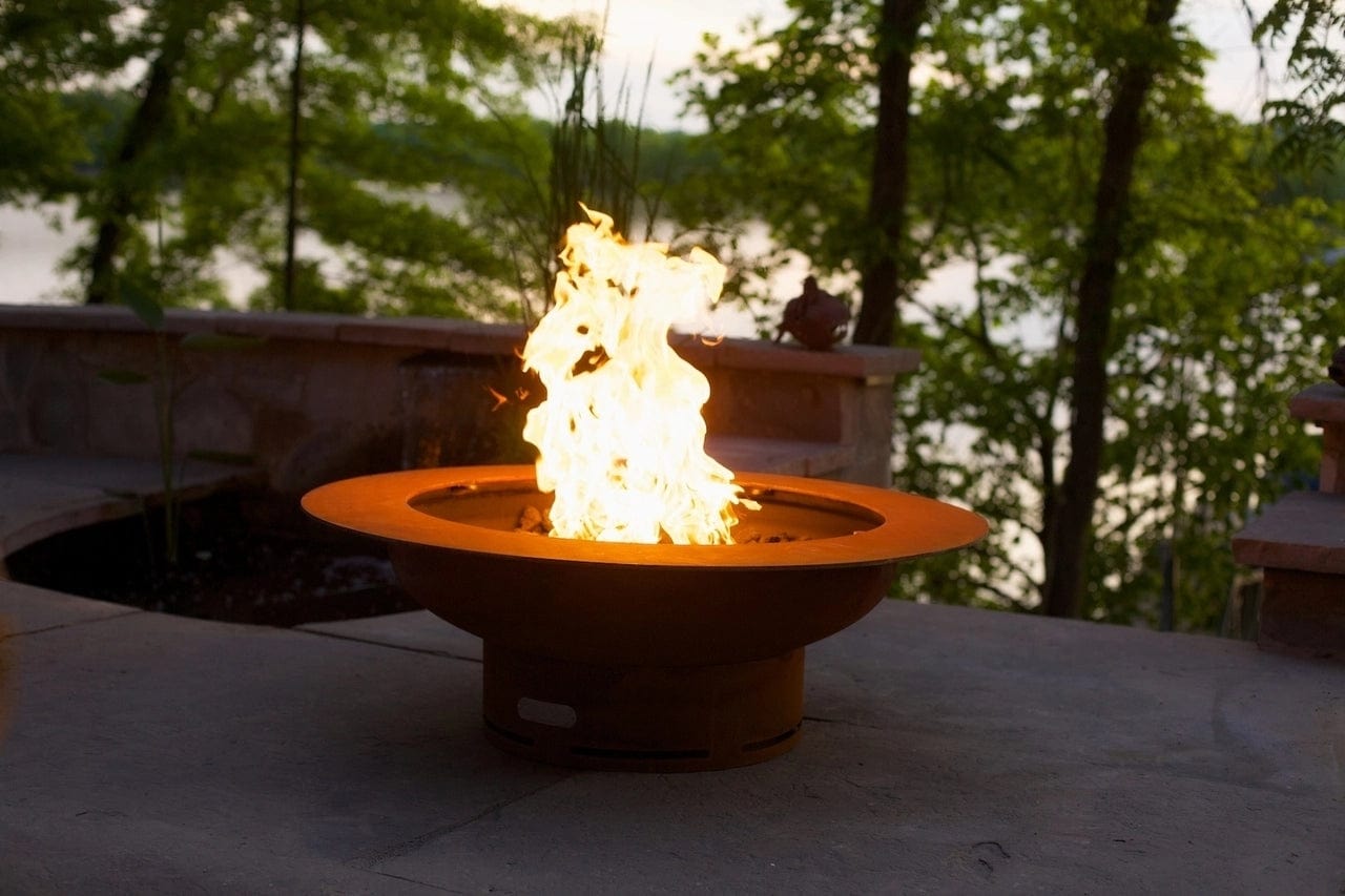 Fire Pit Art Saturn - Backyard Marketplace