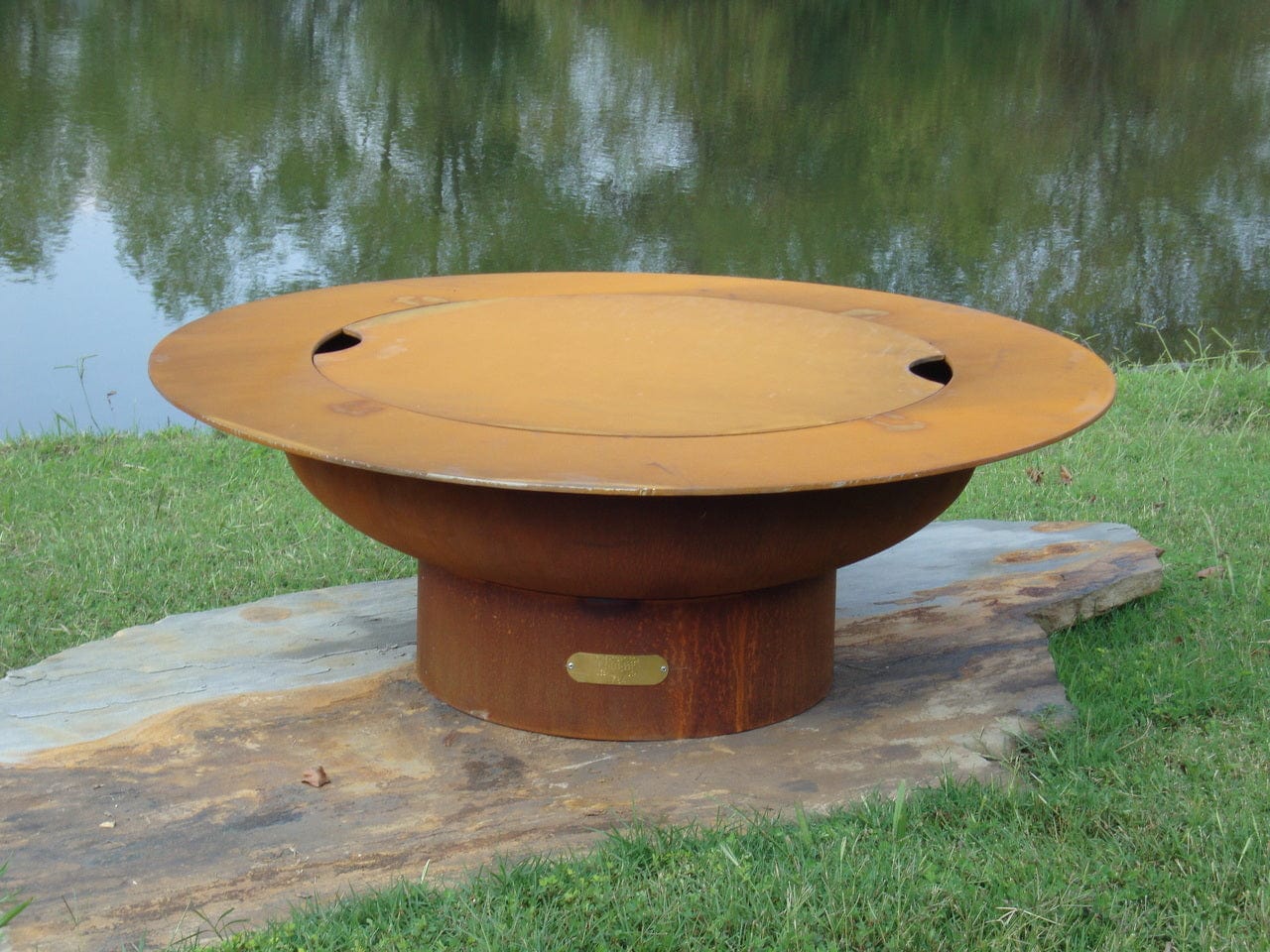 Fire Pit Art Saturn - Backyard Marketplace