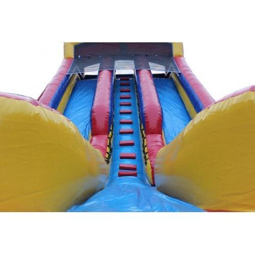 20ft High Dual Lane Inflatable Water Slide with Pool (wet/dry) - Backyard Marketplace