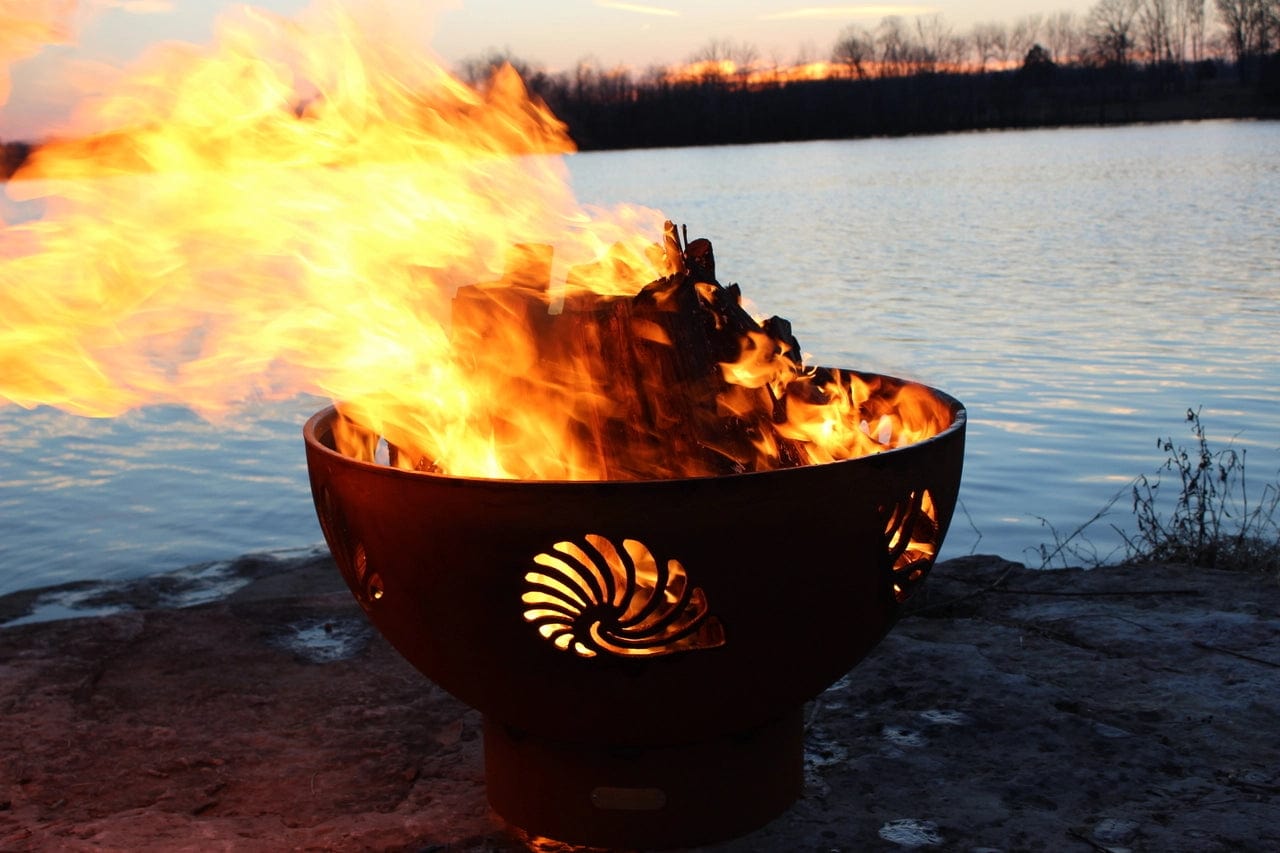 Fire Pit Art Beachcomber - Backyard Marketplace