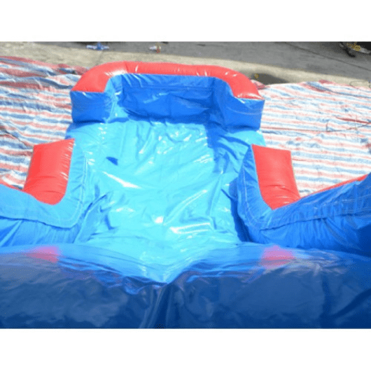 Rainbow Castle Commercial Bounce House With Slide Combo