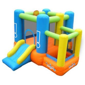 Little Star Bounce House - Inflatable with Ball Pit - backyardplaystore