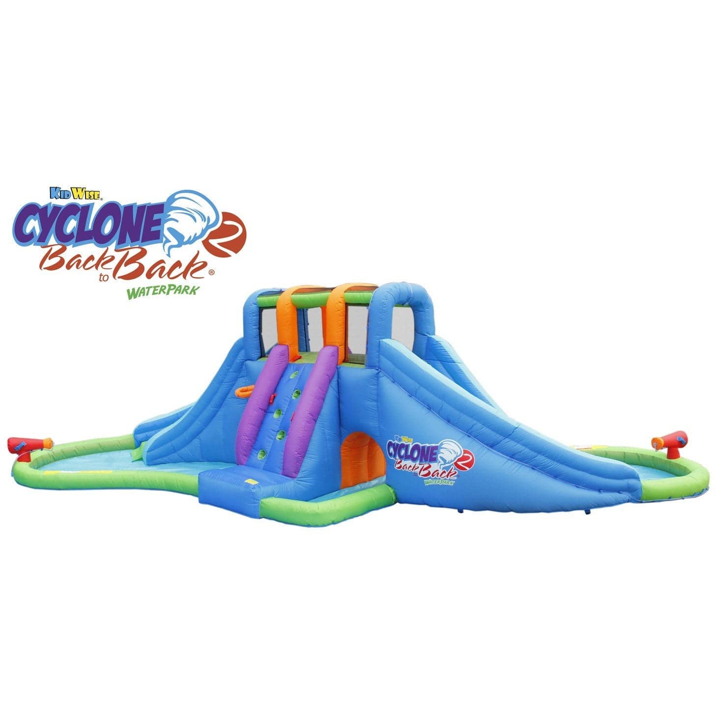 KidWise Cyclone2 Back to Back® Water Park and Lazy River
