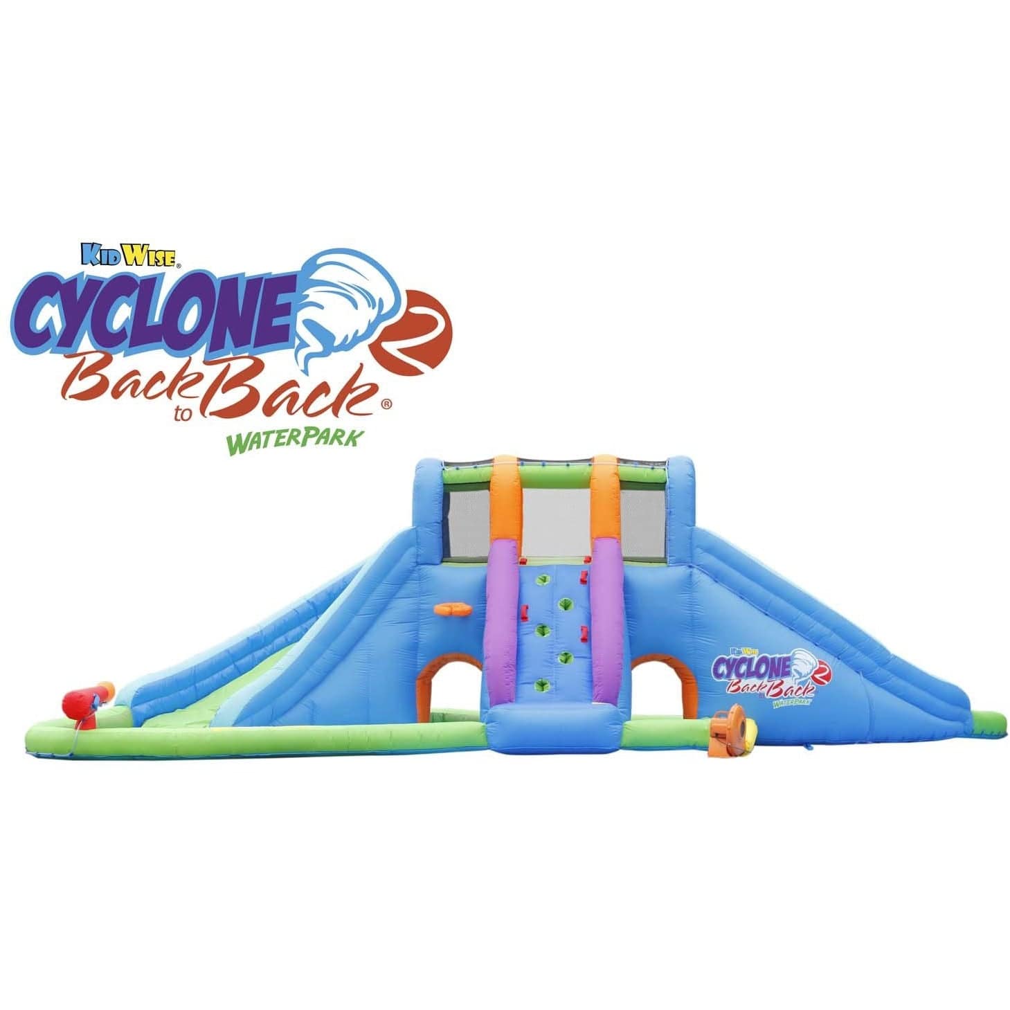 KidWise Cyclone2 Back to Back® Water Park and Lazy River