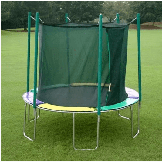 Magic Circle 10' Round Trampoline With Safety Enclosure