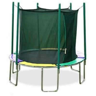 Magic Circle 10' Round Trampoline With Safety Enclosure