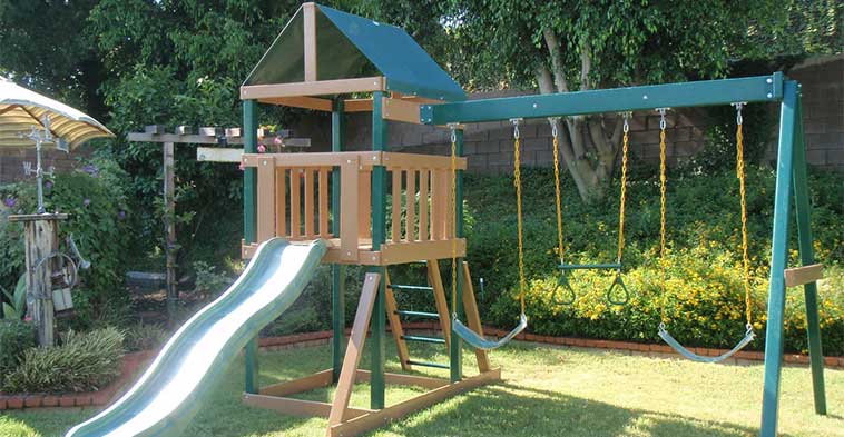 Best Material to Put Under a Swing Set