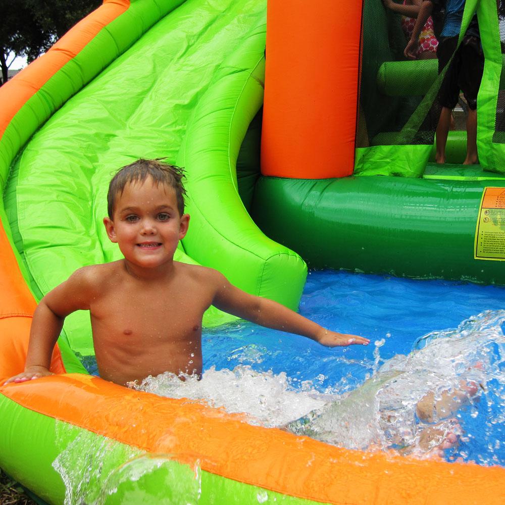 How to overcome the fear of water slides