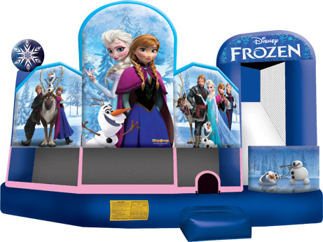 Frozen themed inflatable party