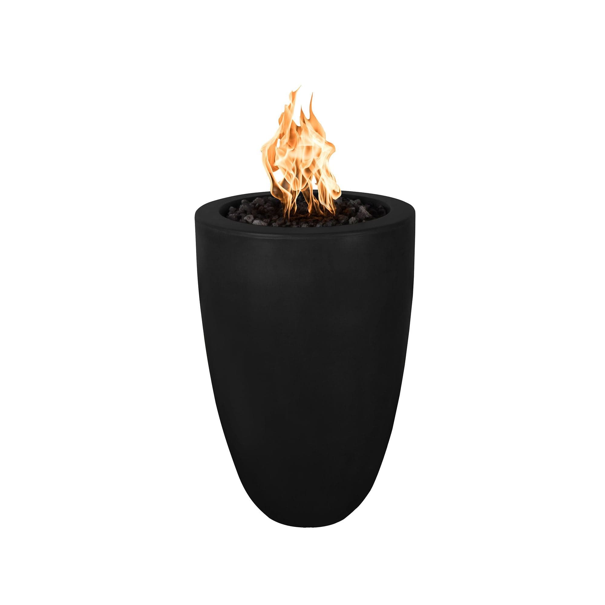 The Outdoor Plus Castillo Concrete Fire Pillar, No access door