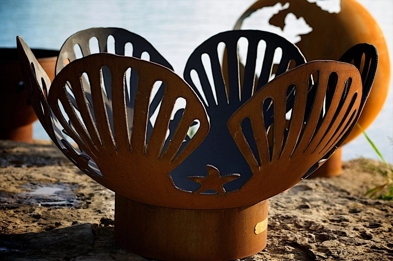Fire Pit Art Barefoot Beach