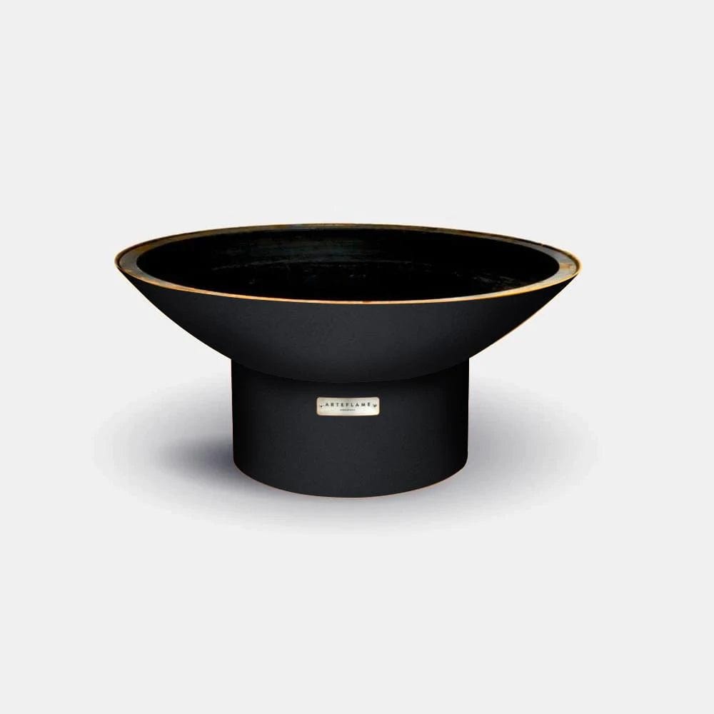 Arteflame Black Label Classic 40" Fire Pit - Low Round Base