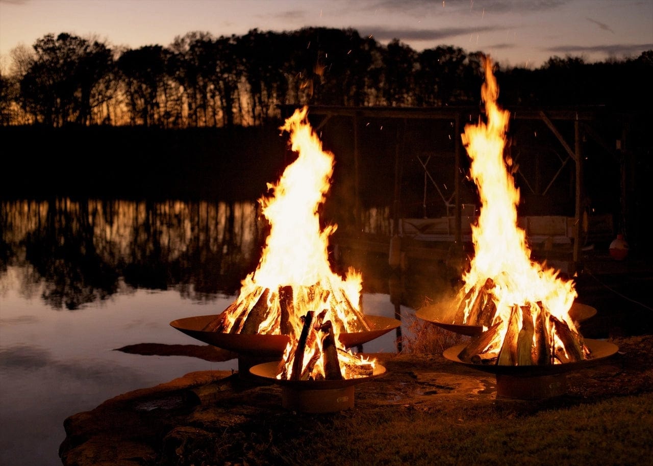 Fire Pit Art Asia 48"