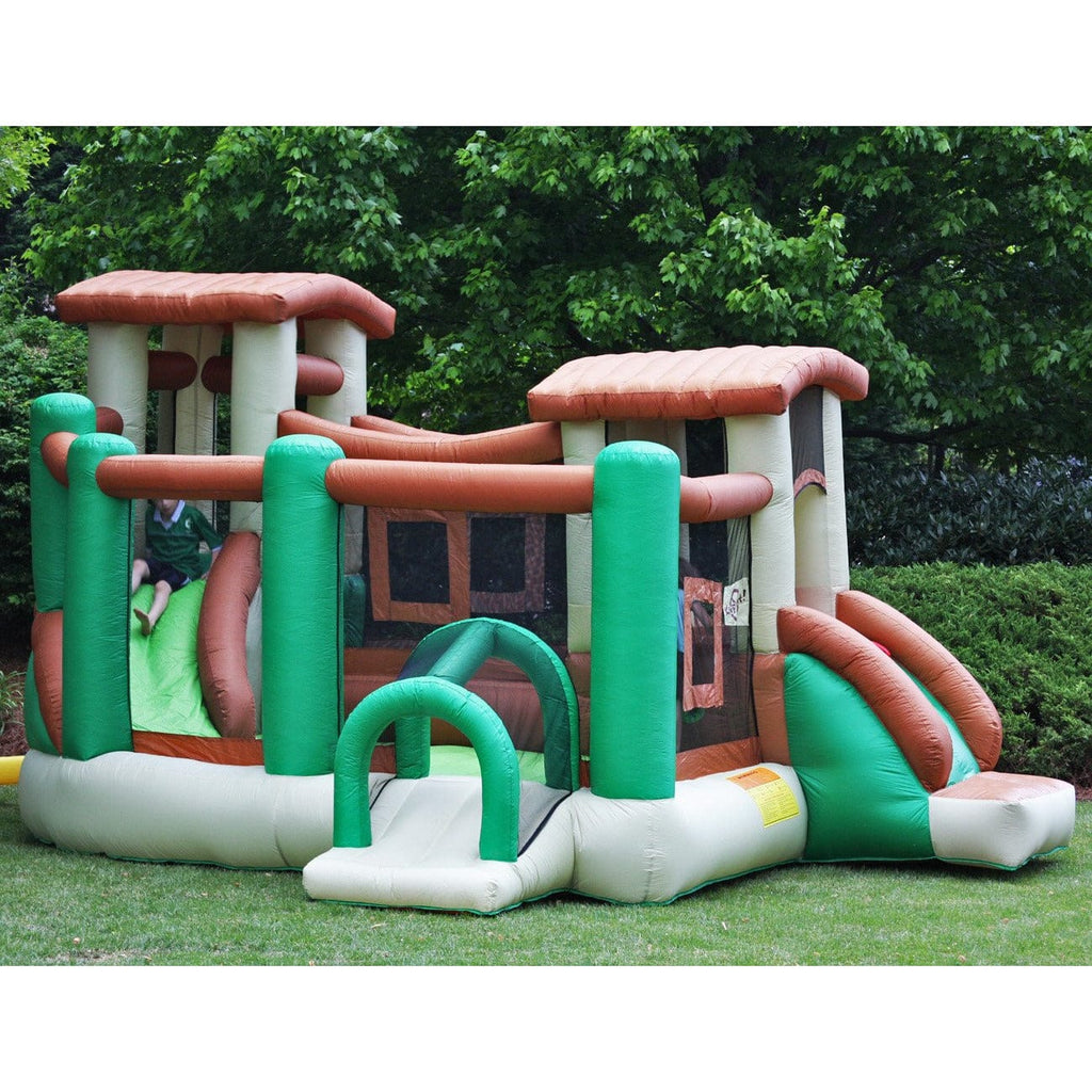 Kidwise Outdoors Clubhouse Climber Bounce House