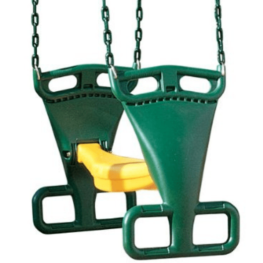 Molded Back-to-Back Glider with Chain