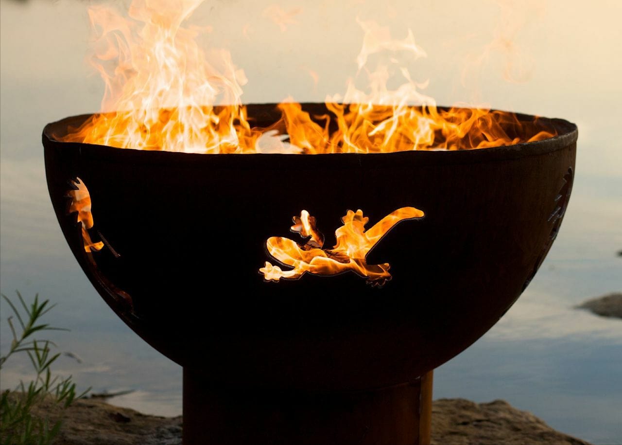 Fire Pit Art Kokopelli