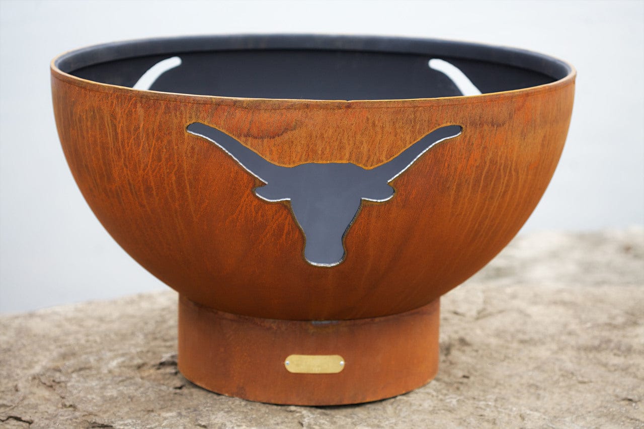 Fire Pit Art Long Horn