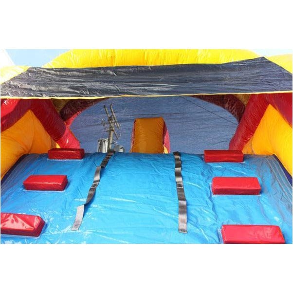 12'H Moonwalk Obstacle Slide Piece WET/DRY