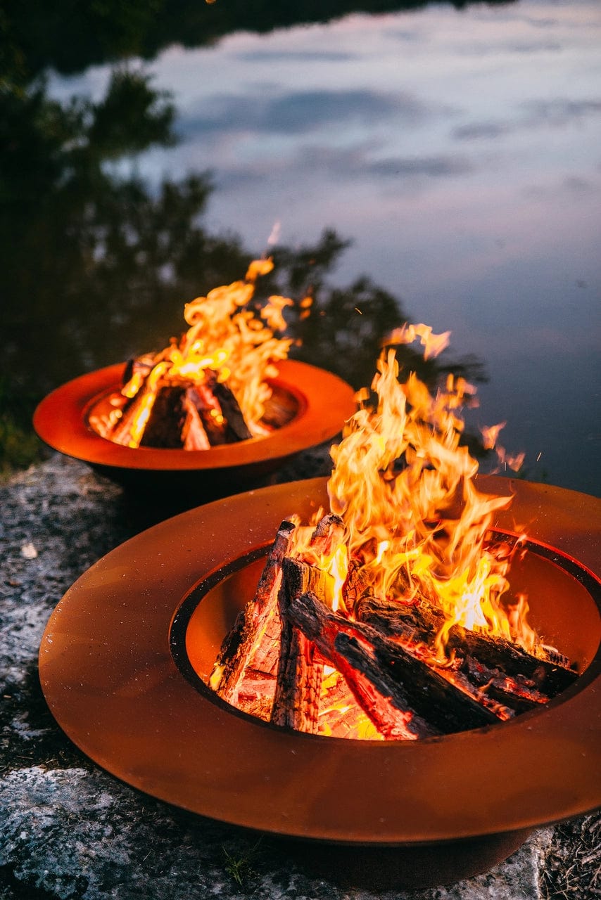 Fire Pit Art Saturn