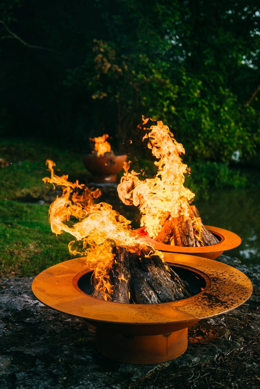 Fire Pit Art Saturn