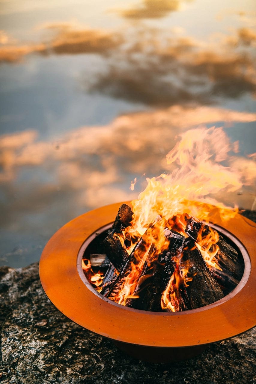 Fire Pit Art Saturn