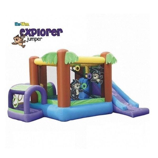 KidWise Monkey Explorer Bounce House