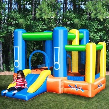Little Star Bounce House - Inflatable with Ball Pit - backyardplaystore