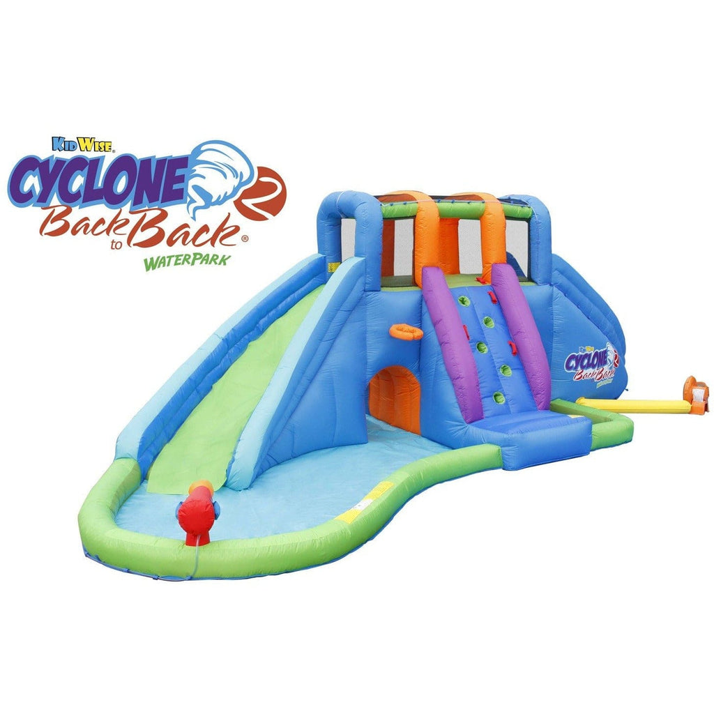 KidWise Cyclone2 Back to Back® Water Park and Lazy River