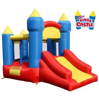 Little King's Castle Inflatable Bouncer - backyardplaystore